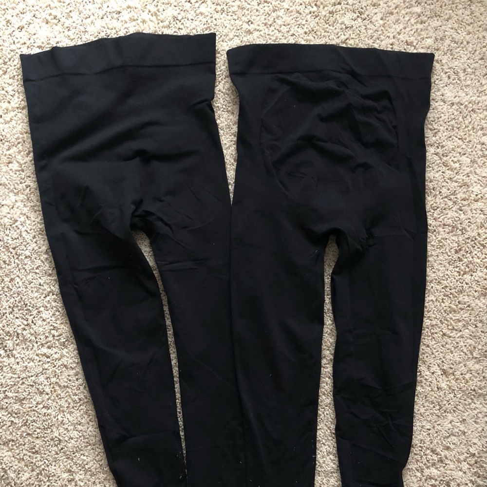 Set of Blanqi Maternity leggings (black)